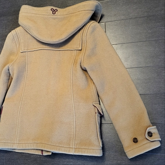 Aritzia TNA Wool Zipped Button Pea Duffle Coat Camel M - Picture 8 of 14